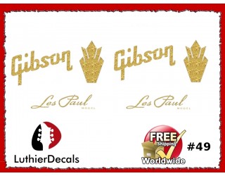 Gibson Les Paul Guitar Decal #49